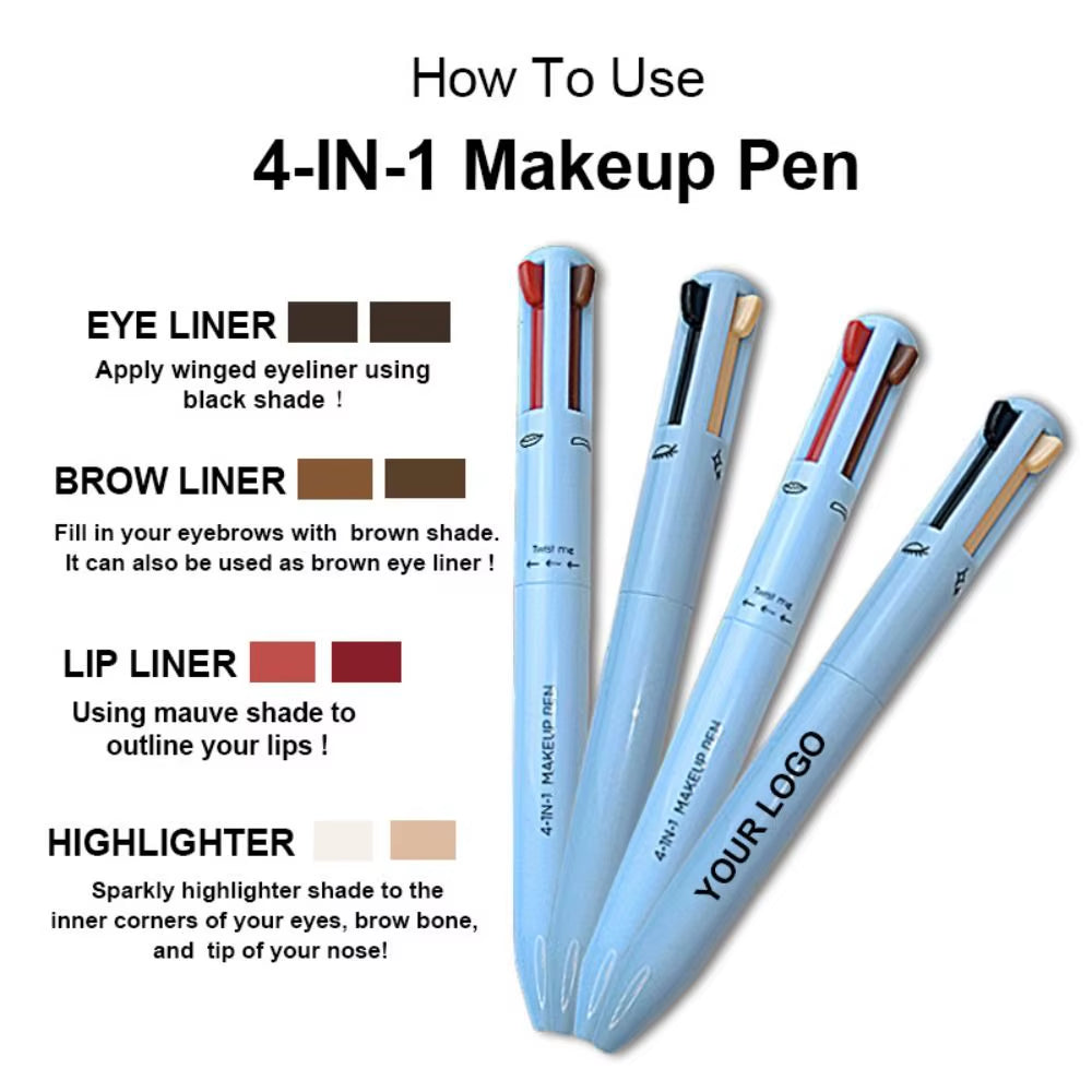 ✨ GlamPen™ – Le Stylo de Maquillage 4-en-1 qui Révolutionne votre Routine Beauté !